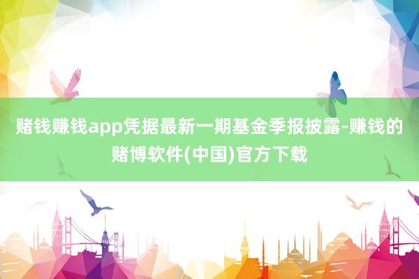 赌钱赚钱app凭据最新一期基金季报披露-赚钱的赌博软件(中国)官方下载