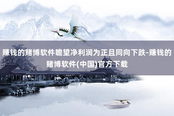 赚钱的赌博软件瞻望净利润为正且同向下跌-赚钱的赌博软件(中国)官方下载